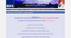 Desktop Screenshot of bdfa-rg-dus.de